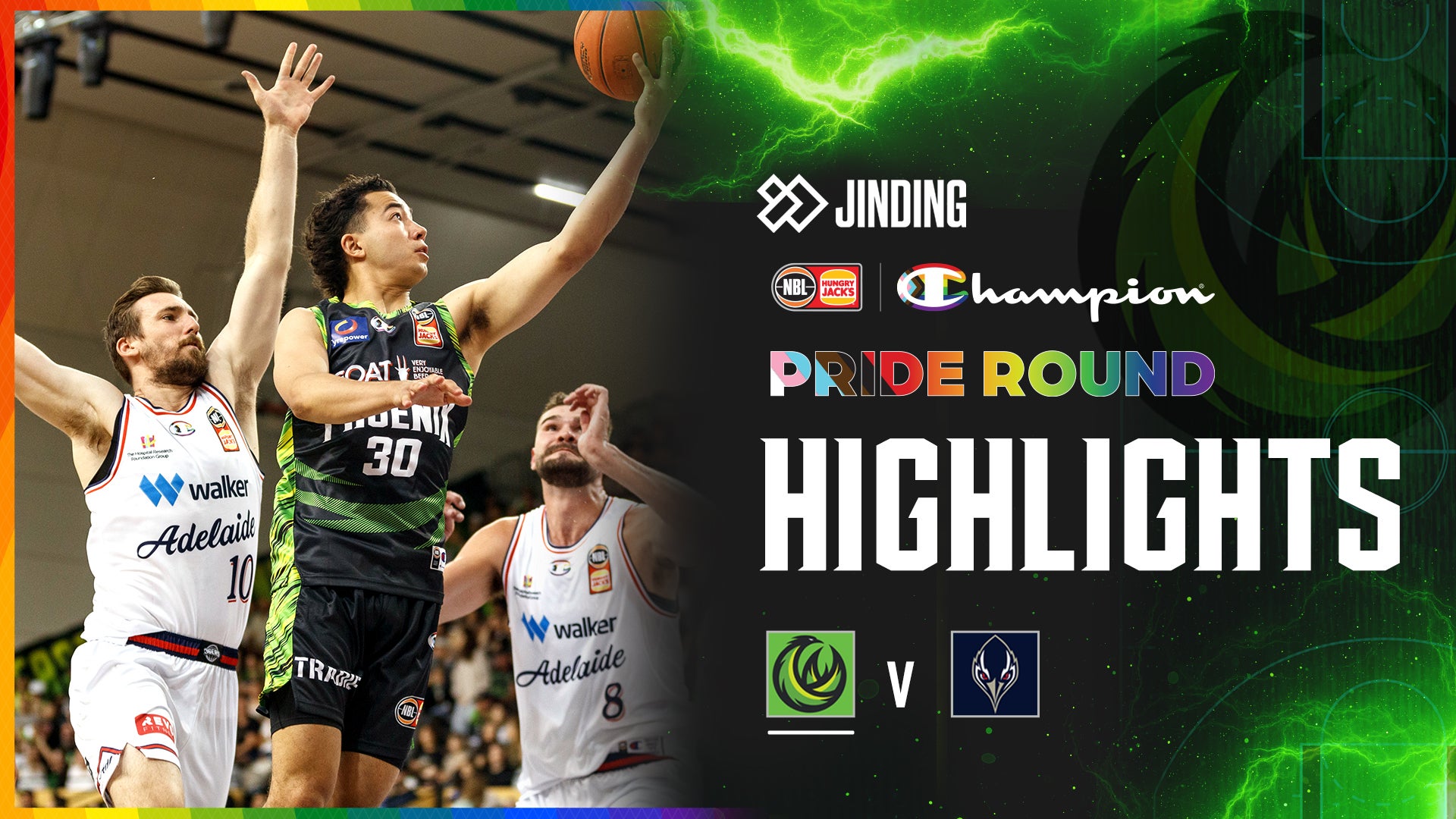 Match highlights vs Adelaide 36ers (Round 16, NBL24)