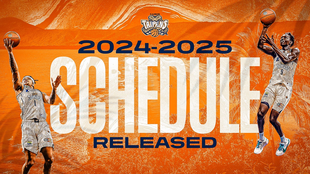 Taipans 2024-25 Schedule Revealed