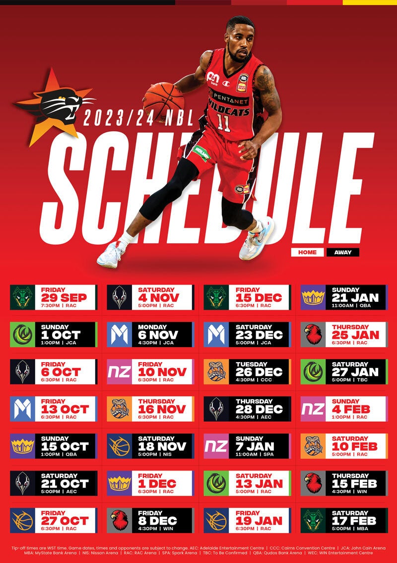 Nbl24 Schedule