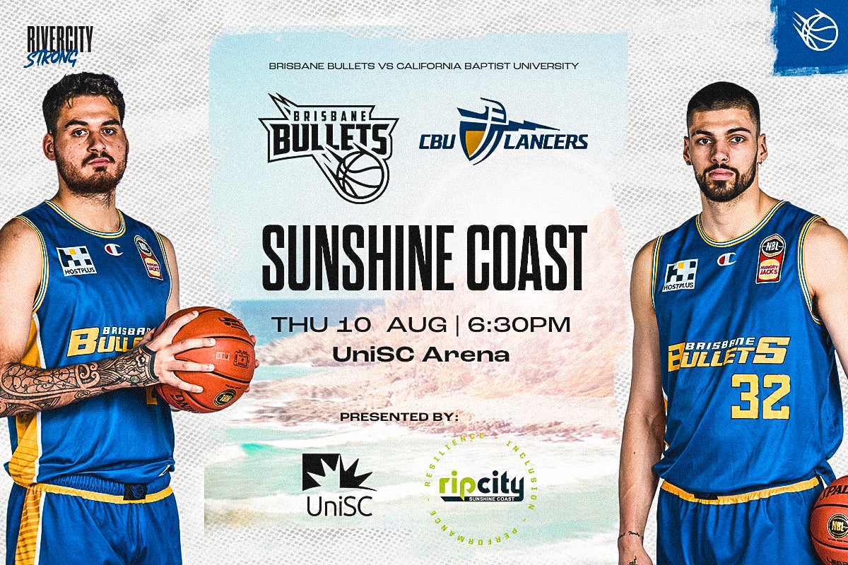 Bullets Pre-Season Hits the Sunshine Coast